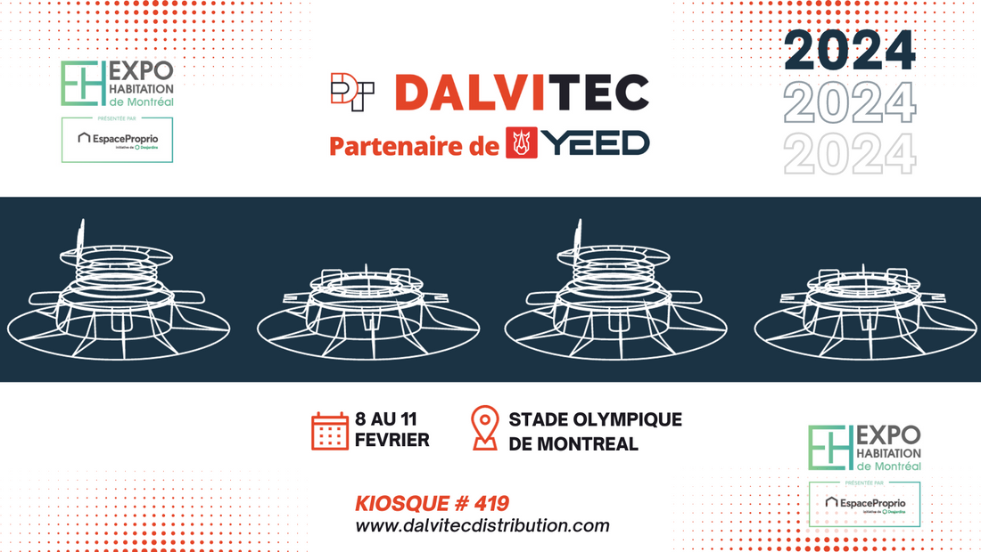 Communiqué Dalvitec Distribution Inc. présente ses solutions innovantes à ExpoHabitat 2024