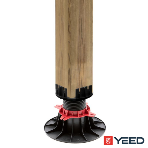 YEED® RINPOT06090P wooden post support 2.36" to 3.54"