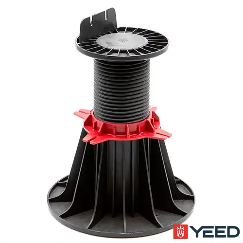 Adjustable wooden pedestal YEED® RIN150260L 5.9'' to 10.23''
